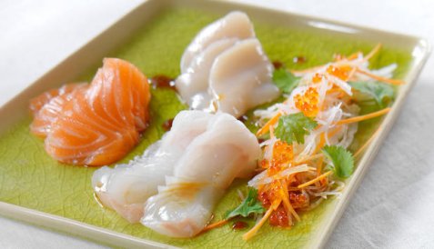 Prøv også Sashimi.