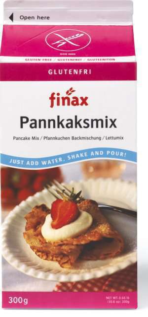 Bilde av Finax Glutenfri Pannkaks Mix (med mjølk). Bilde av Finax Glutenfri Pannkaks Mix (med mjølk).
