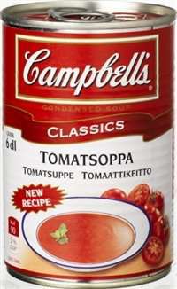 Bilde av Campbells tomatsuppe. Bilde av Campbells tomatsuppe.