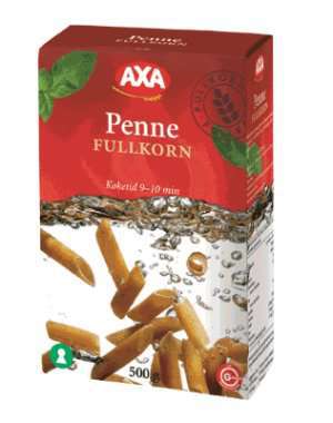 Bilde av AXA Penne Fullkorn. Bilde av AXA Penne Fullkorn.