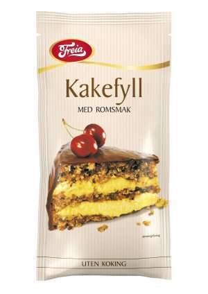 Bilde av Freia kakefyll rom. Bilde av Freia kakefyll rom.