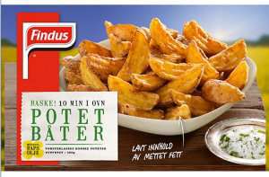 Bilde av Findus Potet BÃ¥ter. Bilde av Findus Potet BÃ¥ter.