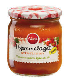 Bilde av Nora hjemmelaget nypesyltetøy. Bilde av Nora hjemmelaget nypesyltetøy.
