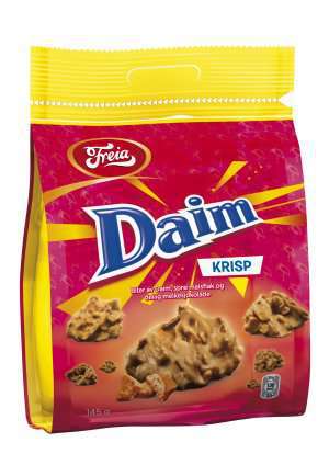 Bilde av Freia Daim Krisp. Bilde av Freia Daim Krisp.