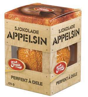 Bilde av Freia Sjokoladeappelsin. Bilde av Freia Sjokoladeappelsin.