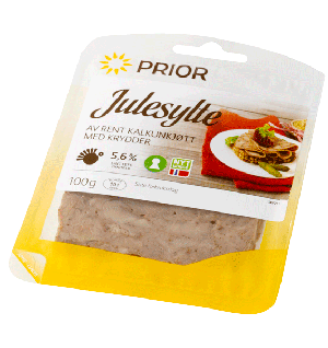 Bilde av Prior julesylte av kalkun. Bilde av Prior julesylte av kalkun.