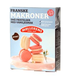 Bilde av Møllerens franske makroner. Bilde av Møllerens franske makroner.