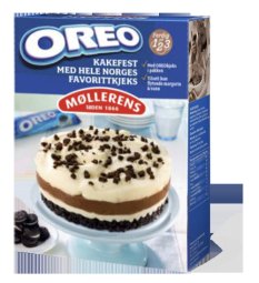Bilde av Møllerens oreokake. Bilde av Møllerens oreokake.