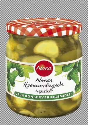 Bilde av Nora hjemmelaget Agurker. Bilde av Nora hjemmelaget Agurker.