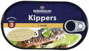 Prøv også Bornholms kippers i vann.