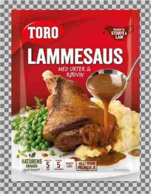 Prøv også Toro lammesaus med urter og rødvin.