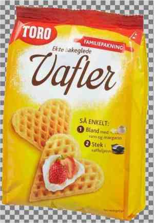 Prøv også Toro vafler familiepakning.