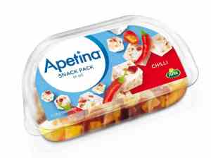 Prøv også Arla Apetina snack chili.