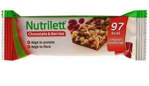 Bilde av Nutrilett bar Chocolate and berries. Bilde av Nutrilett bar Chocolate and berries.