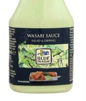 Bilde av Blue Dragon wasabi-dressing. Bilde av Blue Dragon wasabi-dressing.