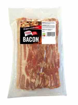 Prøv også Gilde bacon uten svor skivet.