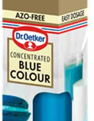 Prøv også DrOetker Blå Konditorfarge.