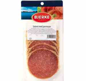 Prøv også Bjerke Salami med parmesan.