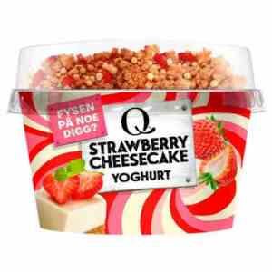 Prøv også Q Fysen Strawberry Cheesecake.