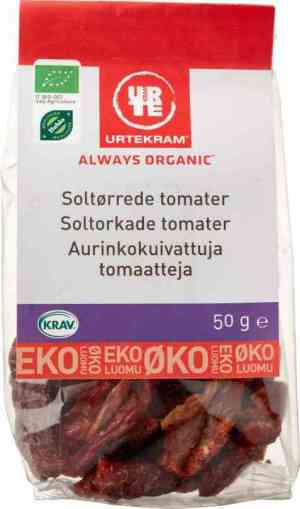 Prøv også Urtekram tomater soltørkede.