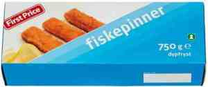 Prøv også First price fiskepinner.