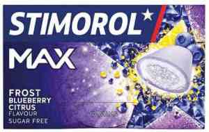 Prøv også Stimorol max blueberry.