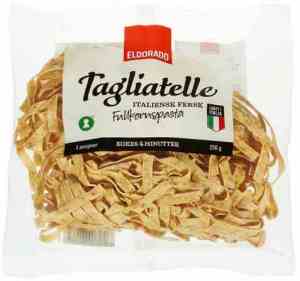 Prøv også Fersk og ferdig tagliatelle fullkorn.