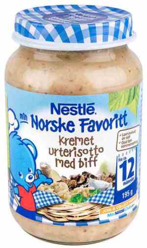 Prøv også Nestle norske favoritter kremet urterisotto 12 mnd.