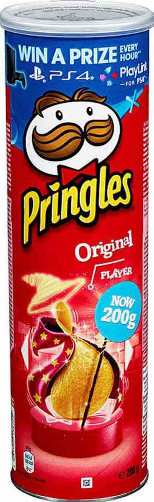 Prøv også Pringles original 200 gr.