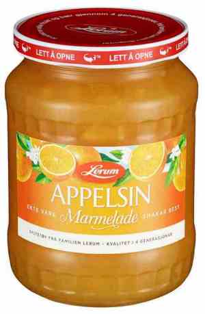 Prøv også Lerum Appelsinmarmelade 840 gr.