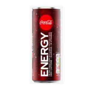 Prøv også Coca Cola energy boks 0,25 l.