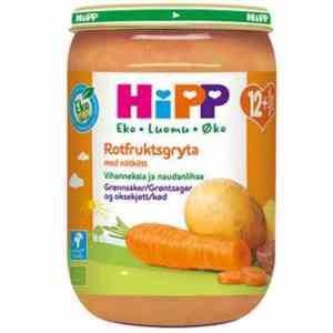 Prøv også Hipp grønnsaker og oksekjøtt.