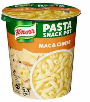 Prøv også Knorr pasta snack pot mac and cheese.