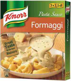 Prøv også Knorr pastasaus quattro formaggi 3 pakke.