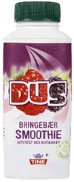 Bilde av DUS Smoothie Bringebær/boysenbær. Bilde av DUS Smoothie Bringebær/boysenbær.