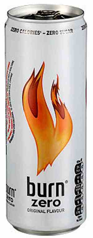 Prøv også Burn original Zero 355ml.