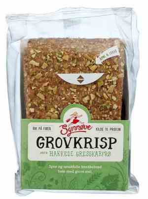 Prøv også Synnøve Grovkrisp med gresskarkjerner 170gr.