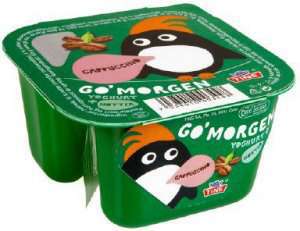Bilde av Tine Go morgen Cappuccinoyoghurt og nøtter.