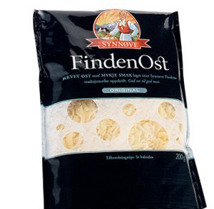 Bilde av Synnøve Original Finden ost revet.