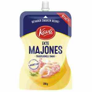 Prøv også Kavli ekte majones.