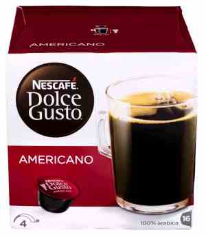 Prøv også Nescafe Dolce Gusto caffe americano 16 kapsler.