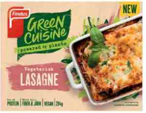 Prøv også Findus green cuisine vegetarlasagne 450gr.