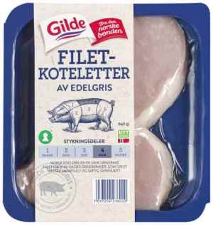 Prøv også Gilde edelgris Filetkotelett.