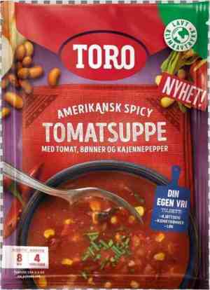 Prøv også Toro tomatsuppe spicy amerikansk.