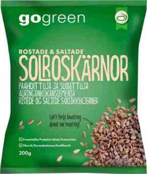 Prøv også Gogreen solsikkekjerner saltet og ristet.