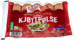 Prøv også Gilde kjøttpølse skinnfri.