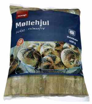 Prøv også Coop Møllehjul Hvetebrød med Valmuefrø.