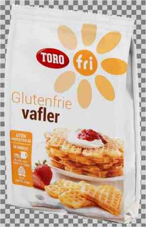 Prøv også Vafler, glutenfrie, av pulver, Toro.