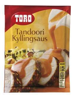 Bilde av Toro tandoori kyllingsaus. Bilde av Toro tandoori kyllingsaus.