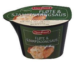 Bilde av Fjordland Fløte & sjampinjongsaus.